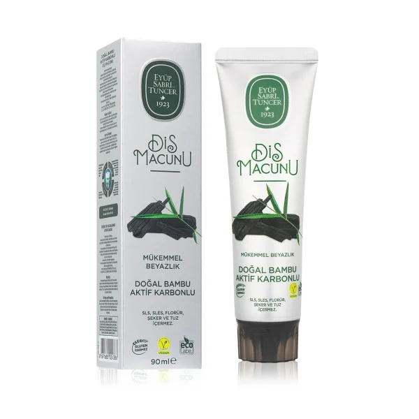 خمیردندان بامبو ایوب صبری مدل Bamboo حجم ۹۰ میلی‌لیتر