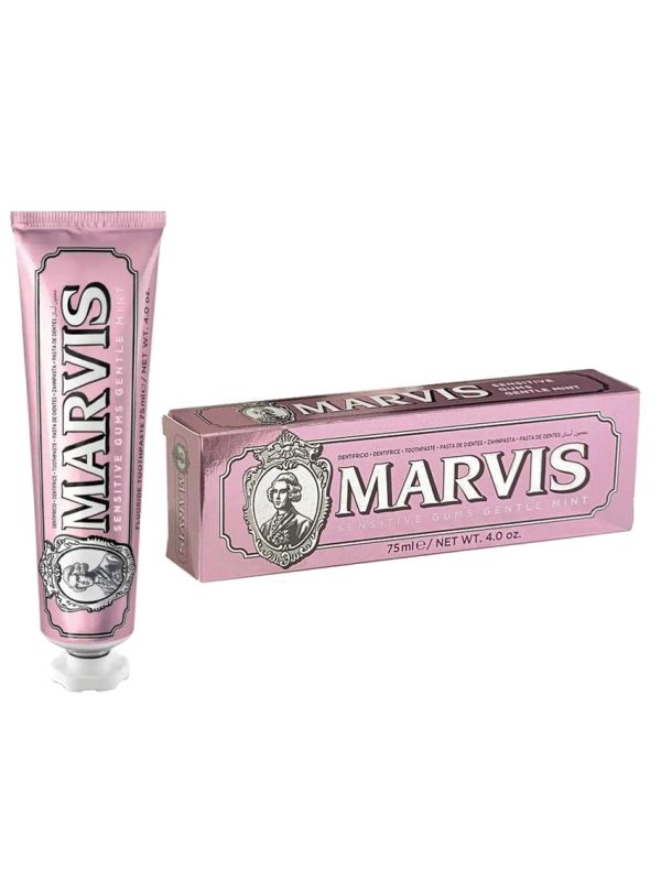 خمیردندان Marvis Sensitive مخصوص دندان‌های حساس با فرمول ضدحساسیت