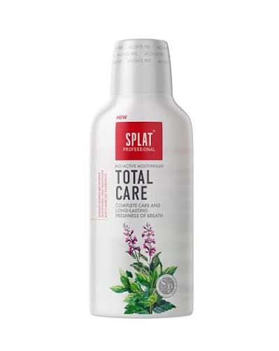 دهانشویه اسپلت SPLAT Total Care بدون فلوراید و بدون الکل برای مراقبت کامل دهان و دندان