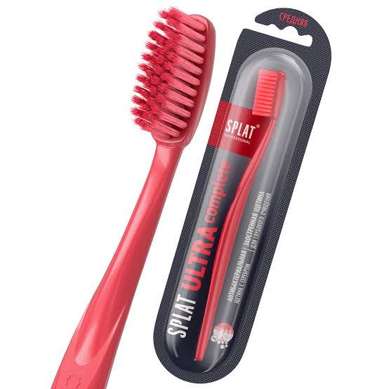 مسواک SPLAT Medium Ultra Care با الیاف حاوی یون نقره و سختی Medium
