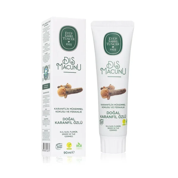خمیر دندان ایوب صبری گل میخک Eyup Sabri Clove Toothpaste ساخت ترکیه