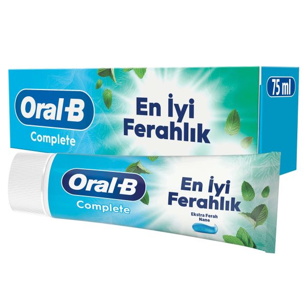 خمیردندان اورال بی Oral-B Complete Ultimate Fresh ضد پلاک با طعم نعناع تازه 75 میلی‌لیتر