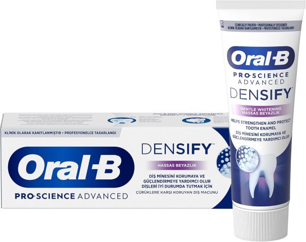 خمیردندان اورال بی Oral-B Densify Pro-Science Advanced برای تقویت تراکم مینای دندان
