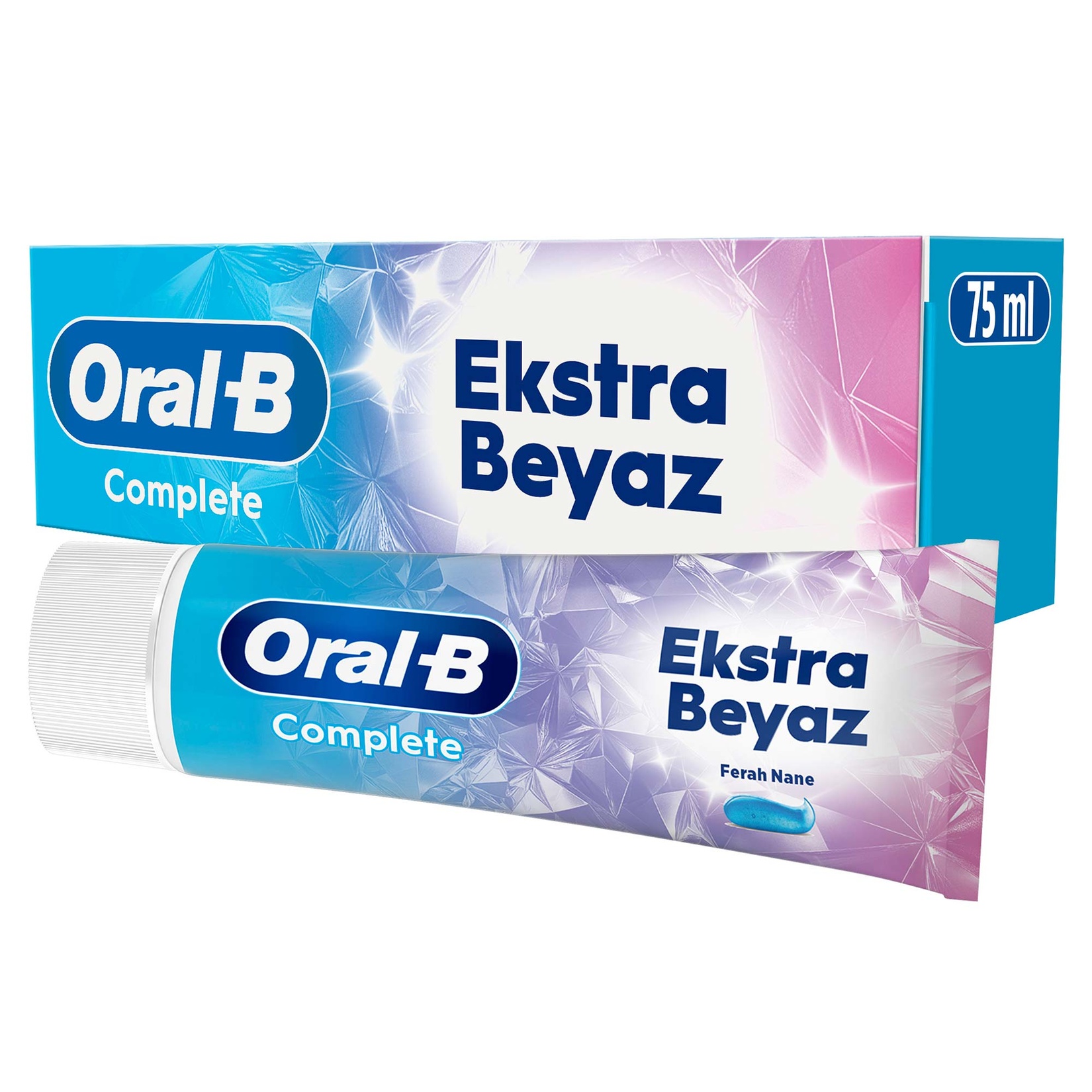 خمیردندان اورال بی Extra White Anti-Plaque Technology برای پاکسازی پلاک و کاهش لکه‌های سطحی دندان