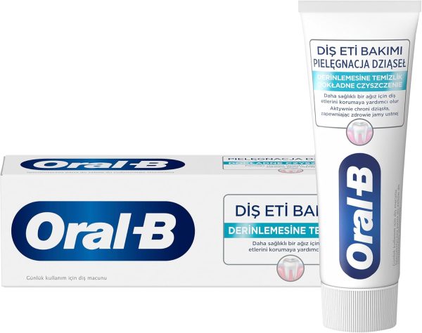 خمیردندان اورال بی Oral-B Gum Care Deep Clean برای پاکسازی عمیق و مراقبت روزانه از لثه
