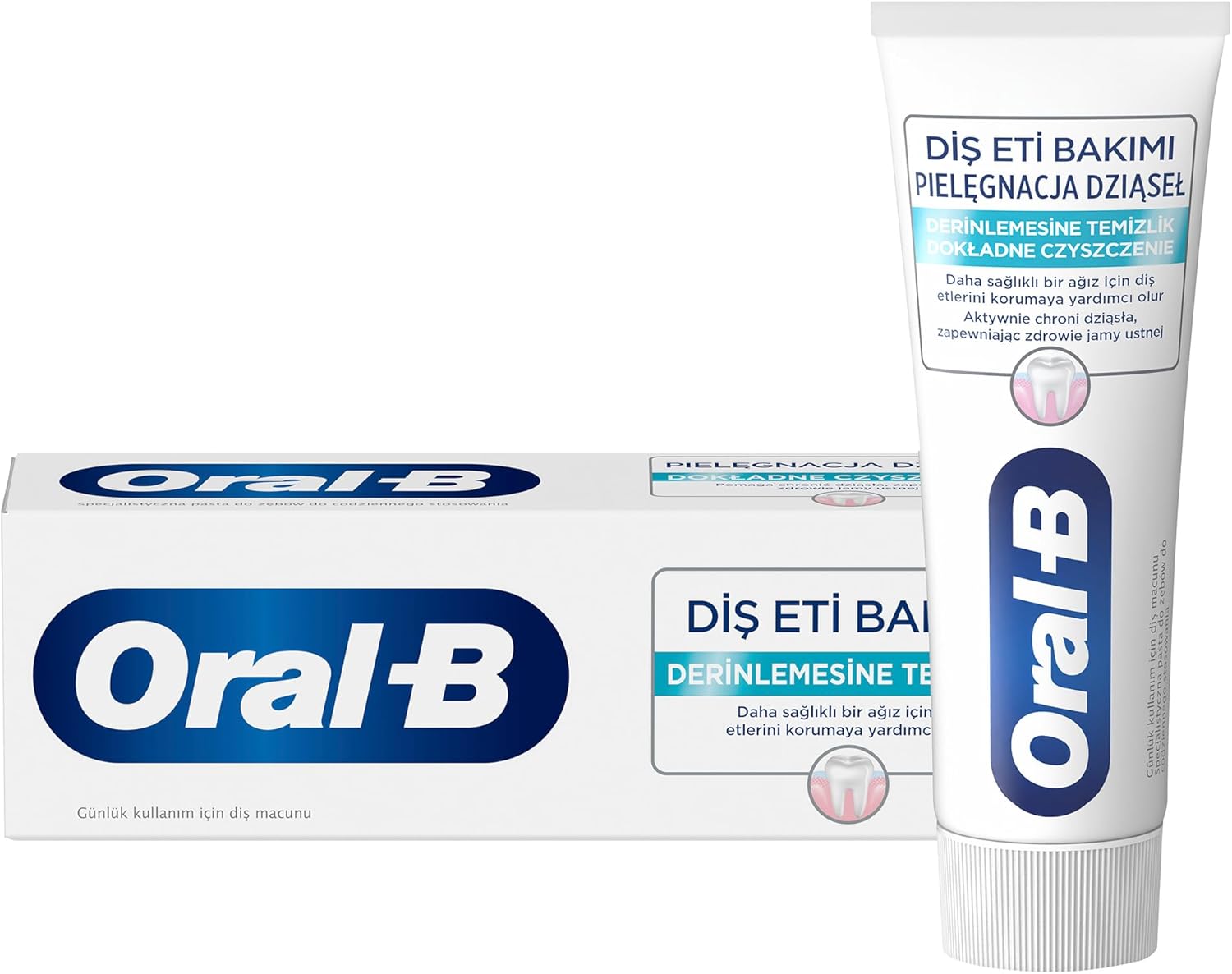 خمیردندان اورال بی Oral-B Gum Care Deep Clean برای پاکسازی عمیق و مراقبت روزانه از لثه