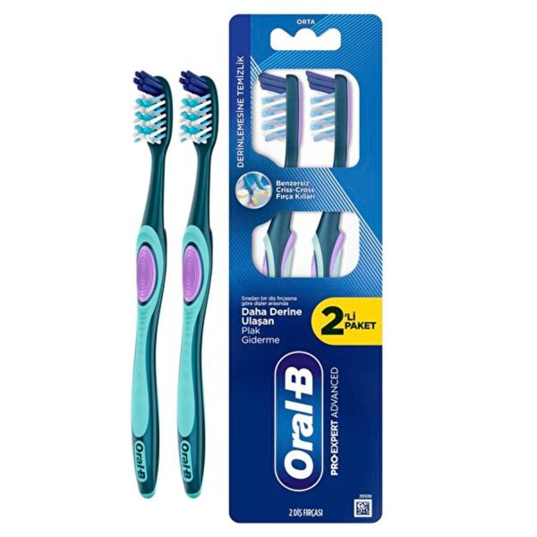 مسواک اورال بی Oral-B Pro-Expert Advanced Deep Cleaning دوقلو