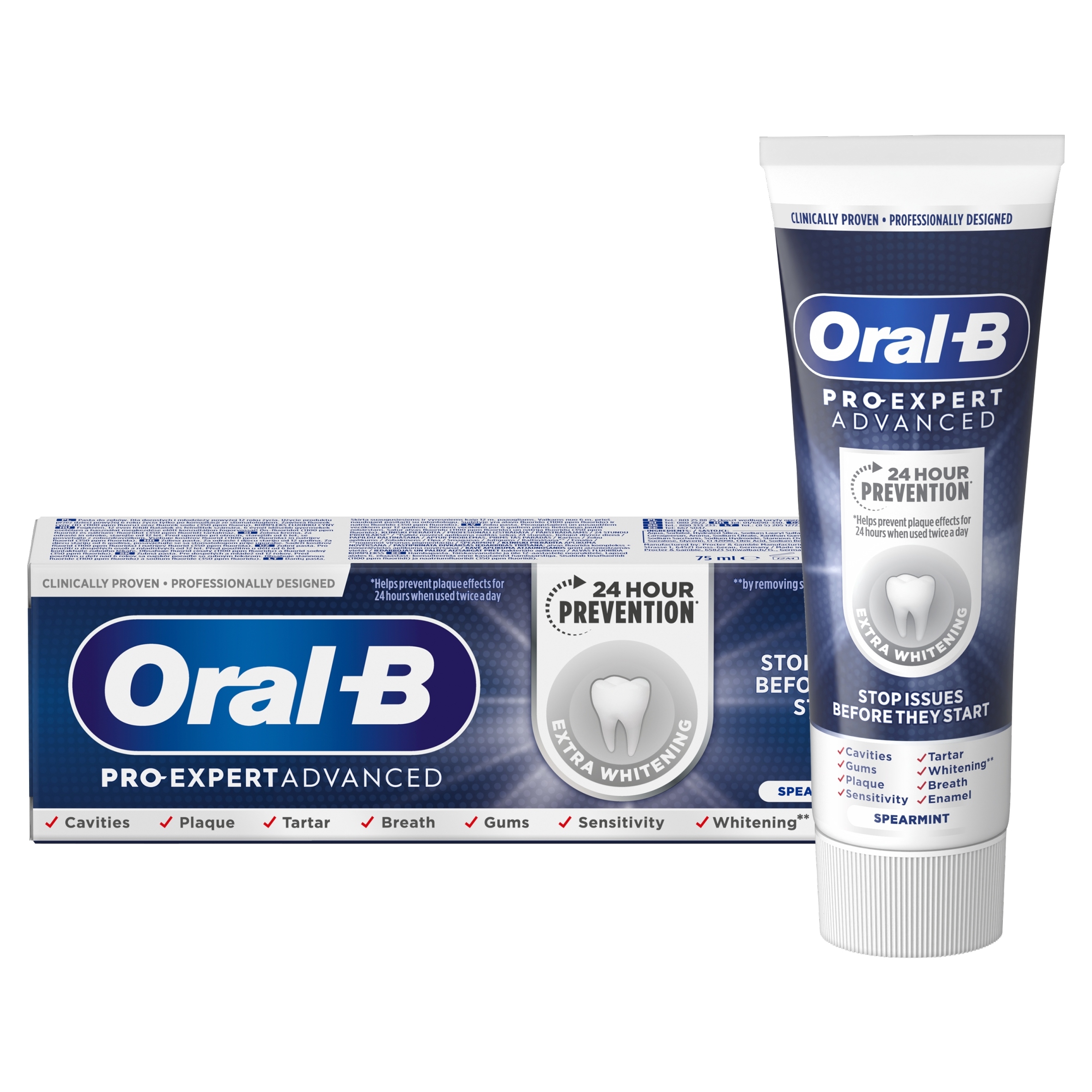 خمیردندان اورال بی Oral-B Pro-Expert Advanced برای کنترل پلاک